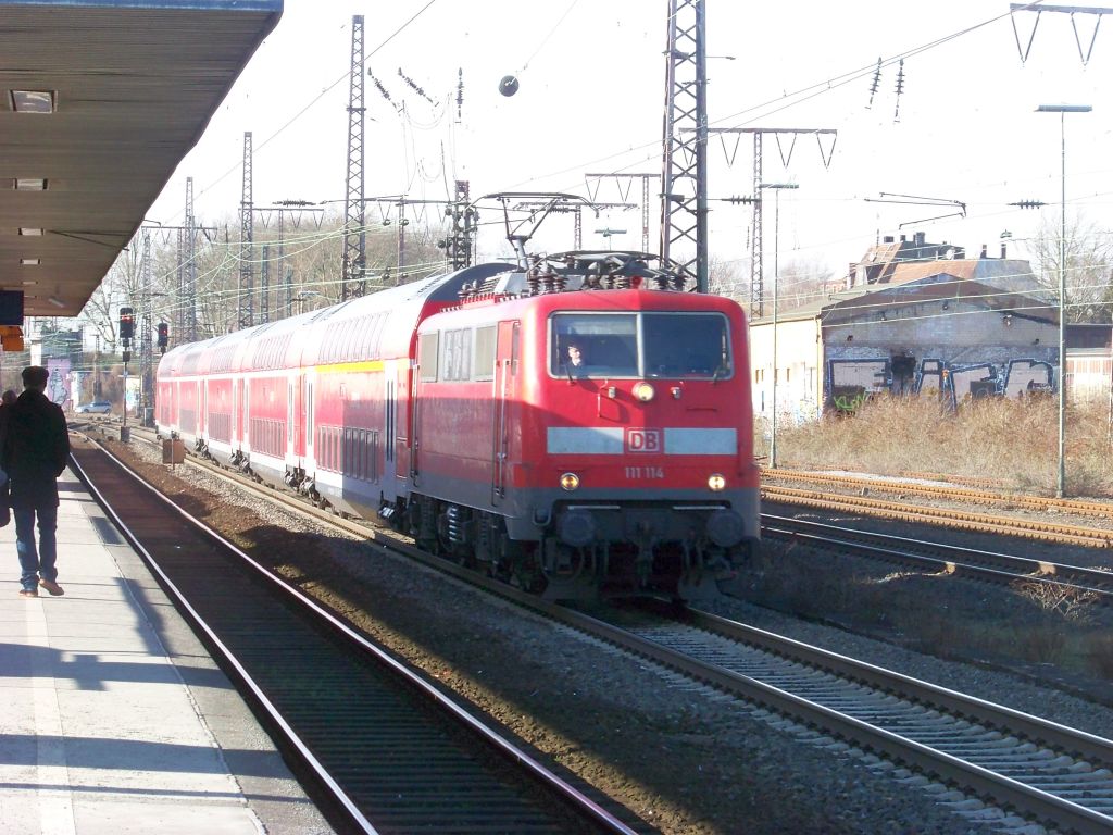 Baureihe 111 durch Essen West (: