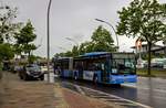 Sehr fr�h nach der Einf�hrung des Lion's City-Facelifts bei MAN beschaffte die MVG in M�nchen die optisch aufgepeppten Fahrzeuge, die etwa 15 Jahre sp�ter teilweise schon weiterverkauft wurden. So wurde aus dem M�nchener Wagen 5300 B-BR 4007 der Berliner Firma Berisha Reisen.