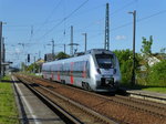 RB 59 (Erfurt-S�mmerda) h�lt am 4.4.16 in EF-Ost.